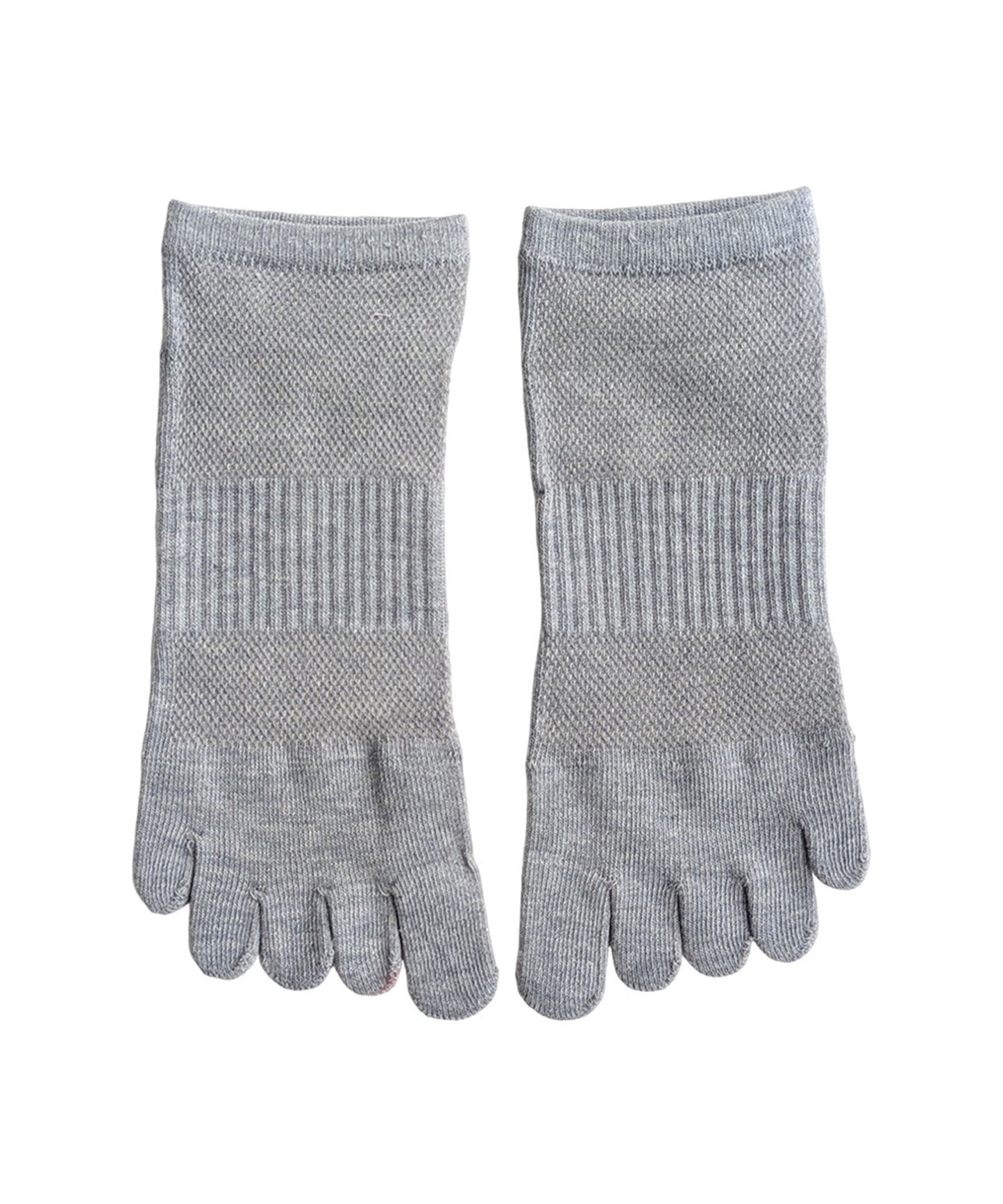 靴下 レディース 5本指 ショート丈 １足売り サポート付き ソックス スポーツ ランニング