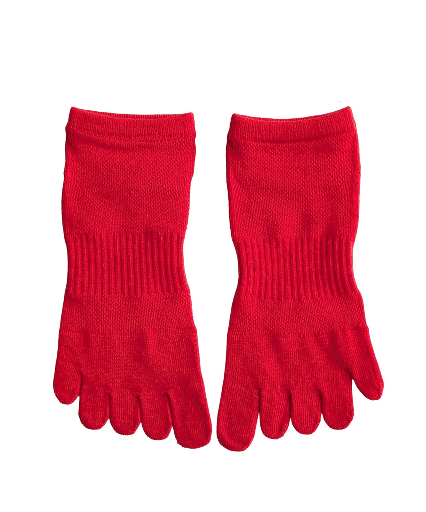 靴下 レディース 5本指 ショート丈 １足売り サポート付き ソックス スポーツ ランニング